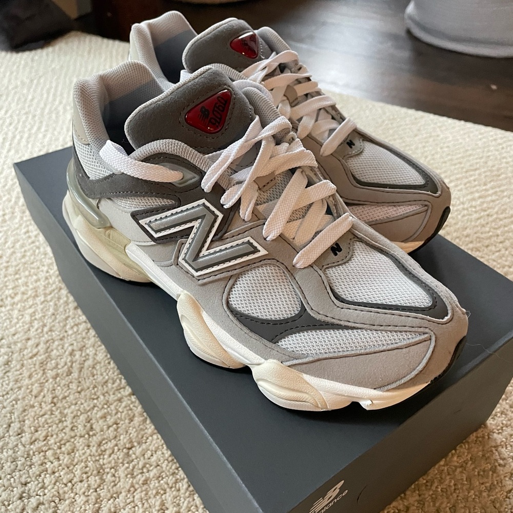 New Balance 9060. Grey. Women 5.5, Men 4, EUR 36